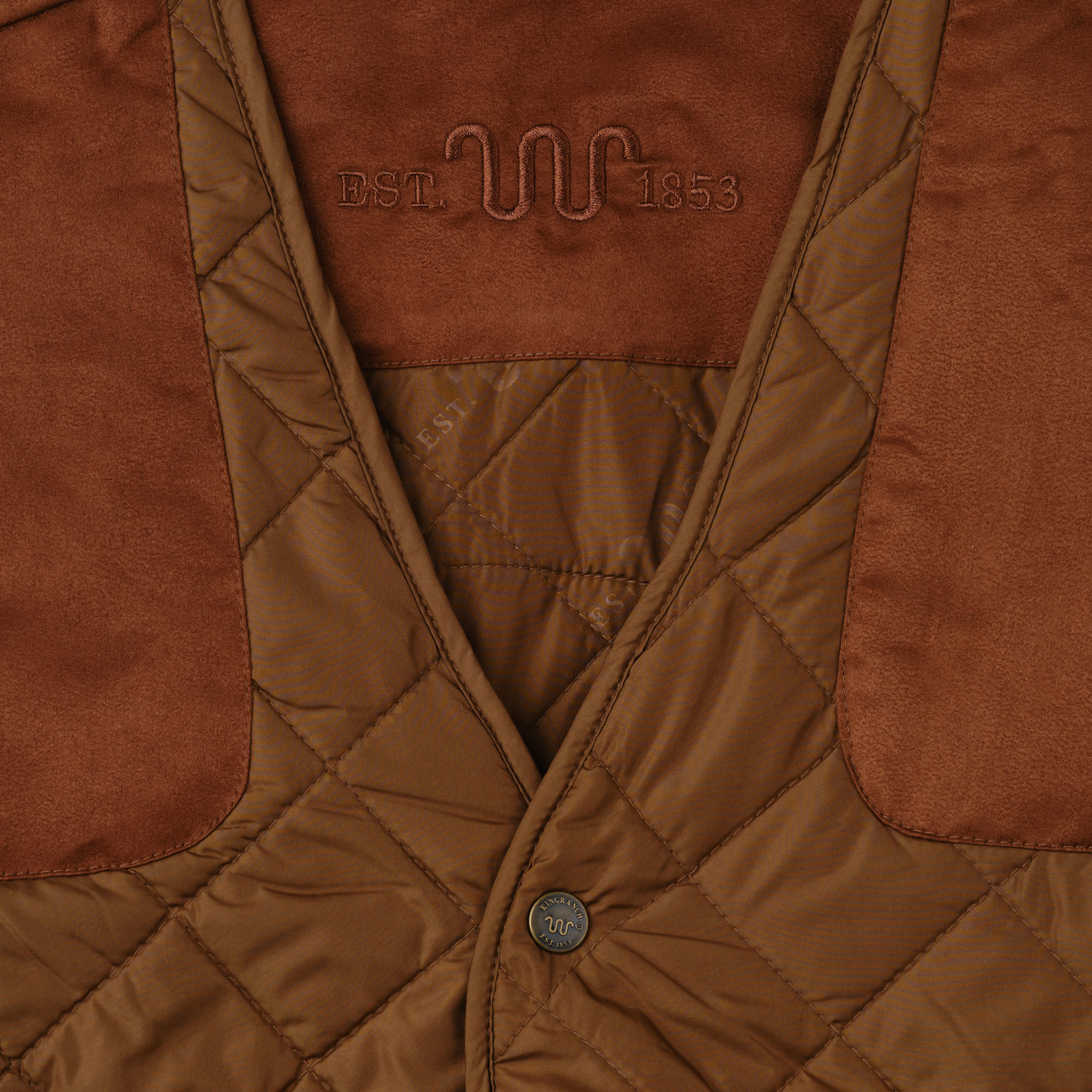 Men's Quilted Ranch Vest - Image 7