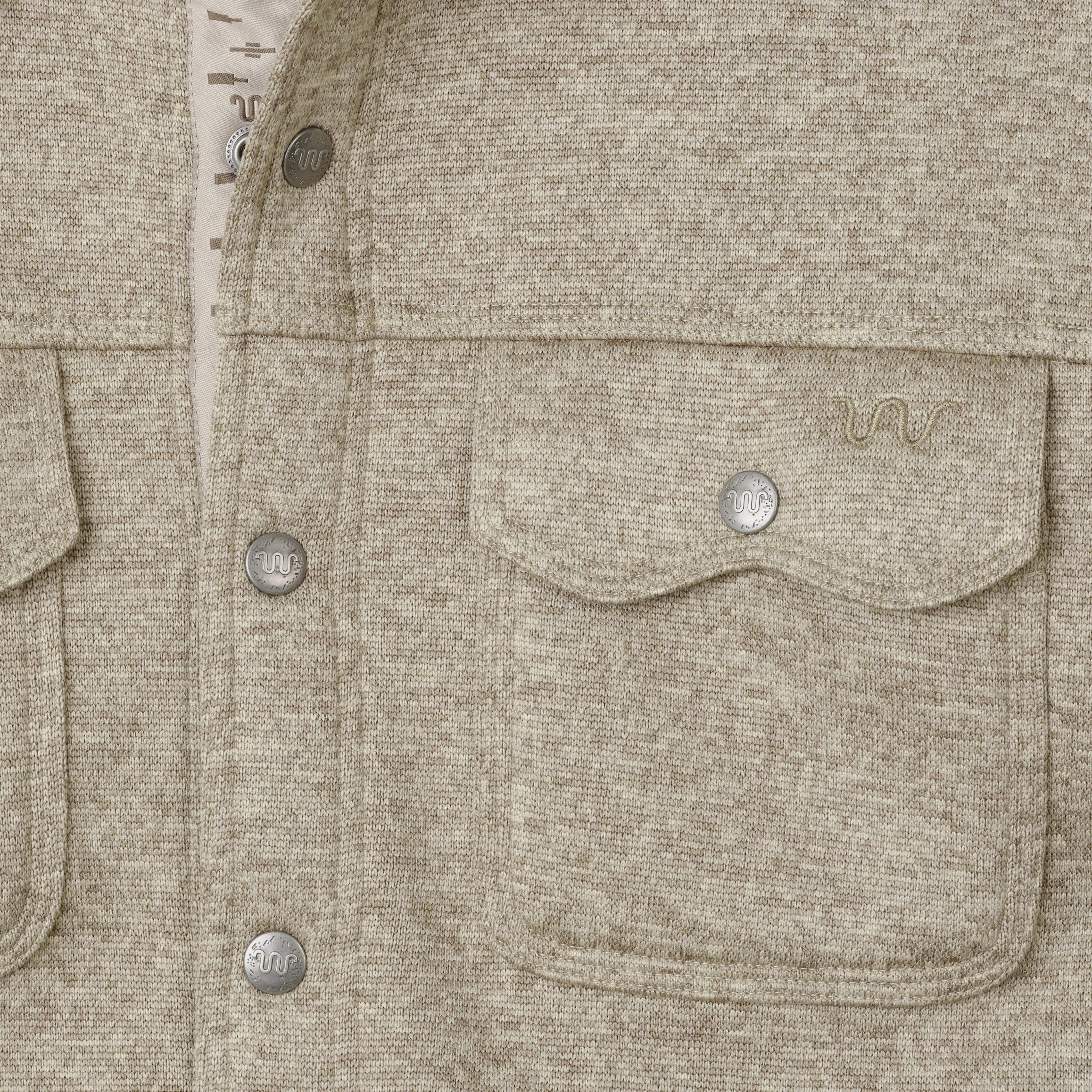 Men's Sweater Fleece Shirt Jacket - Image 12