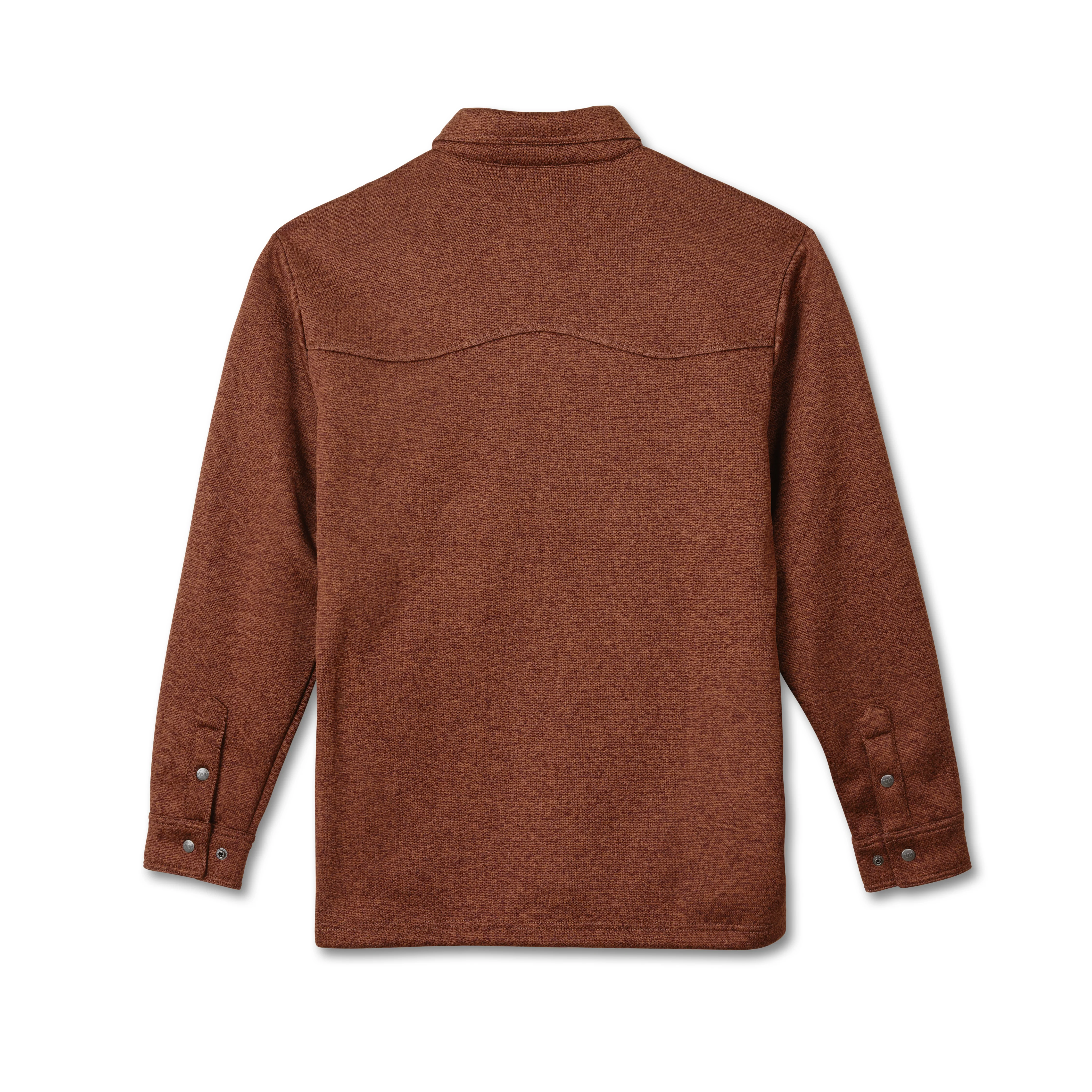 Men's Sweater Fleece Shirt Jacket - Image 7