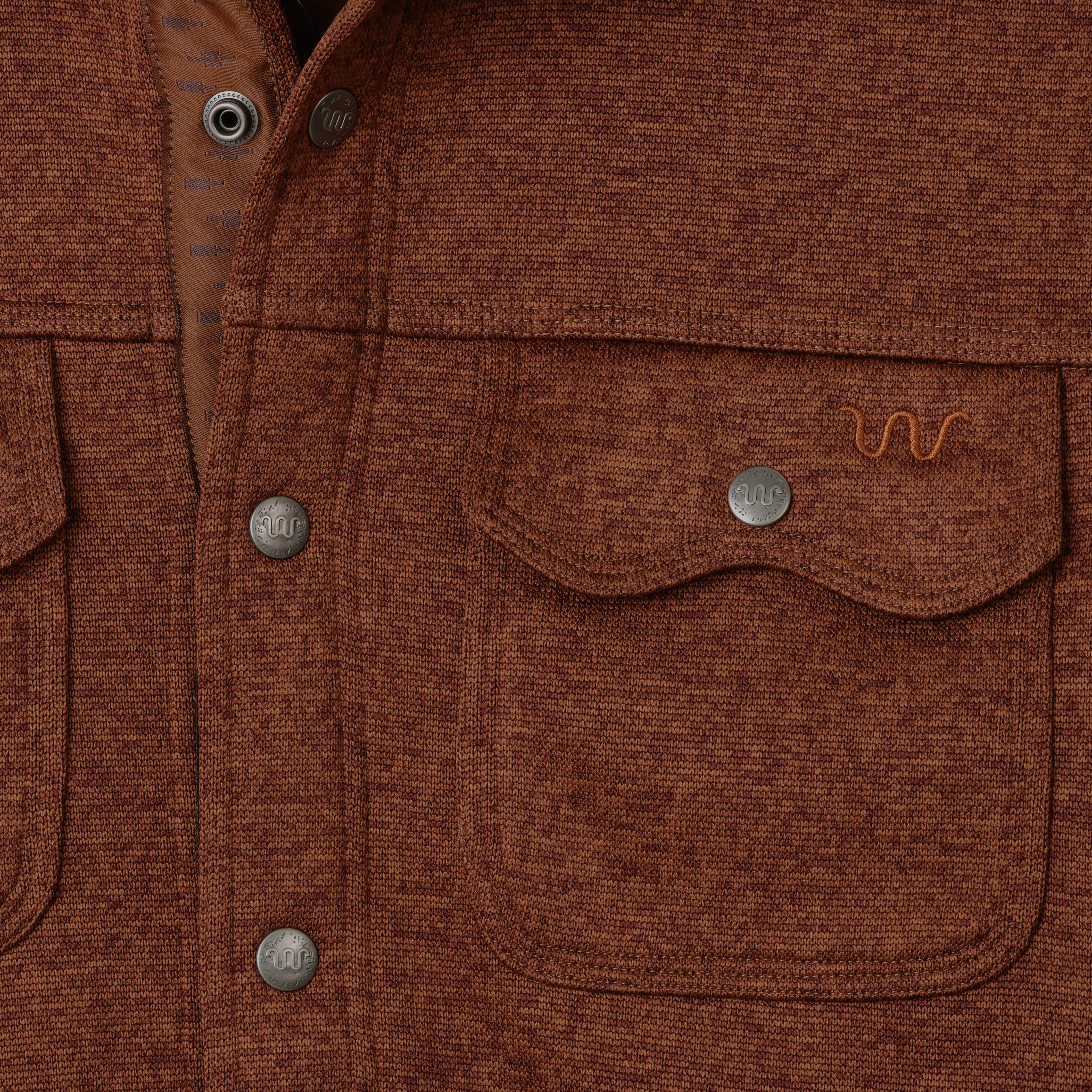 Men's Sweater Fleece Shirt Jacket - Image 8