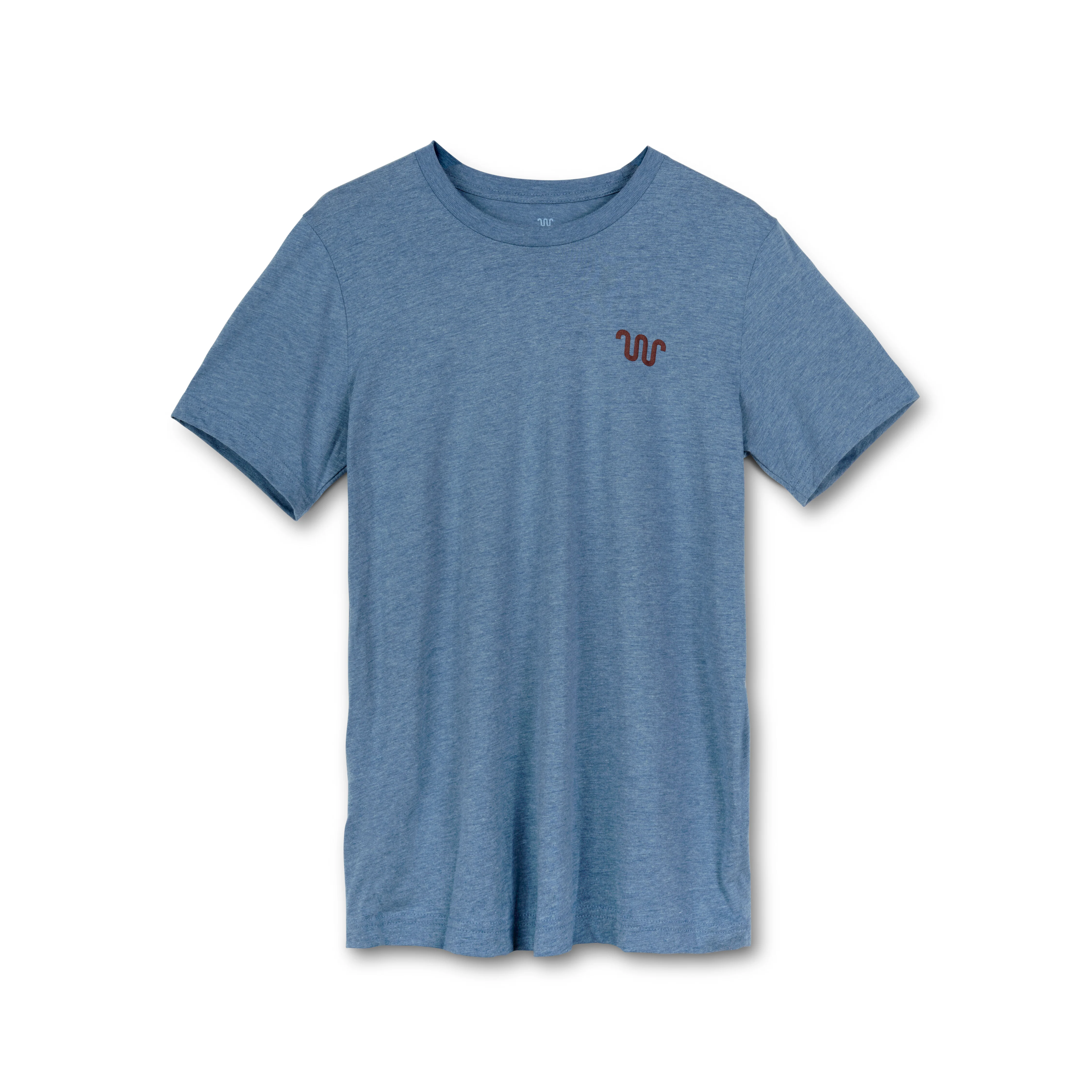 Men's Traveling W Left Chest Solid Tee