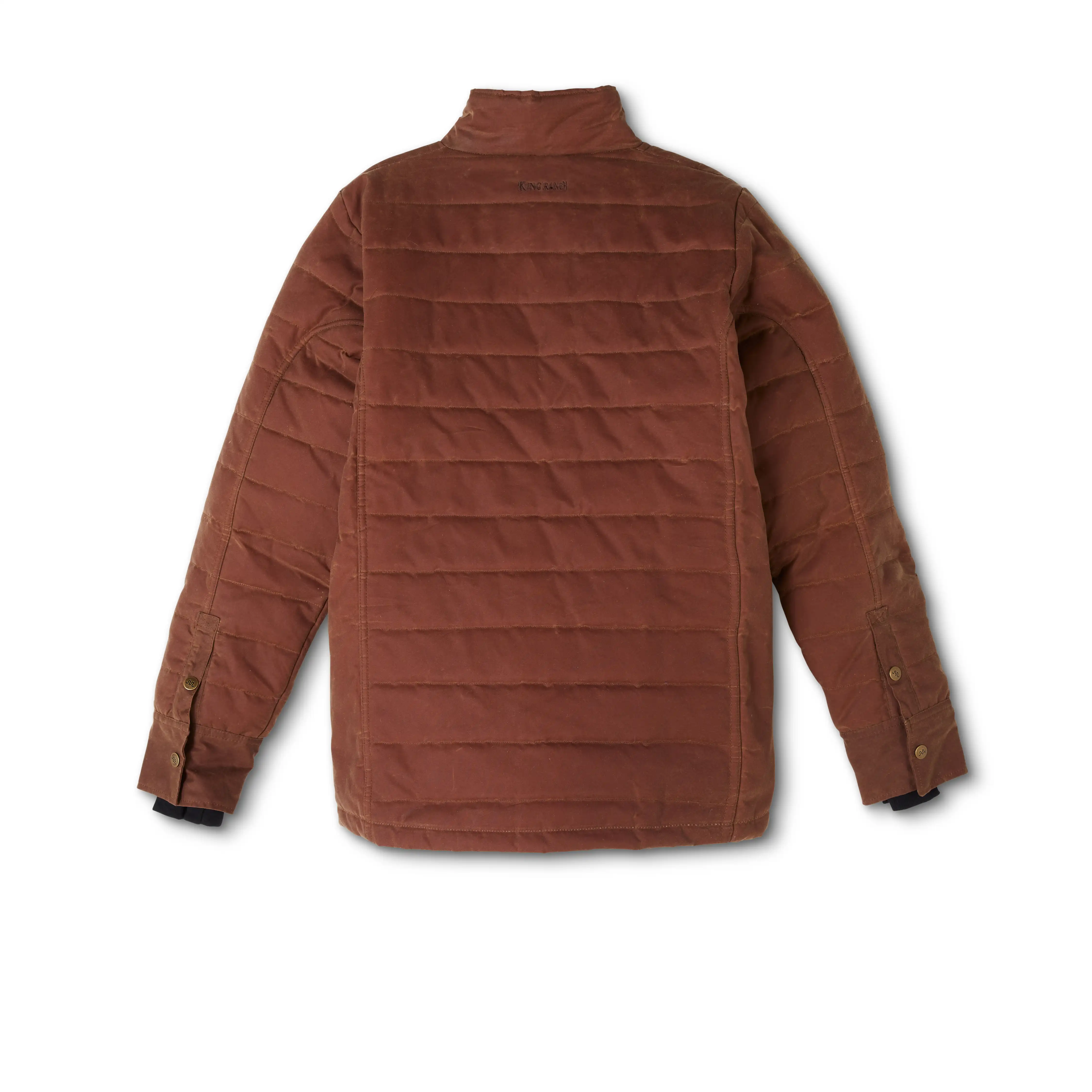 Quilted Waxed Canvas Light Weight Jacket - Image 2