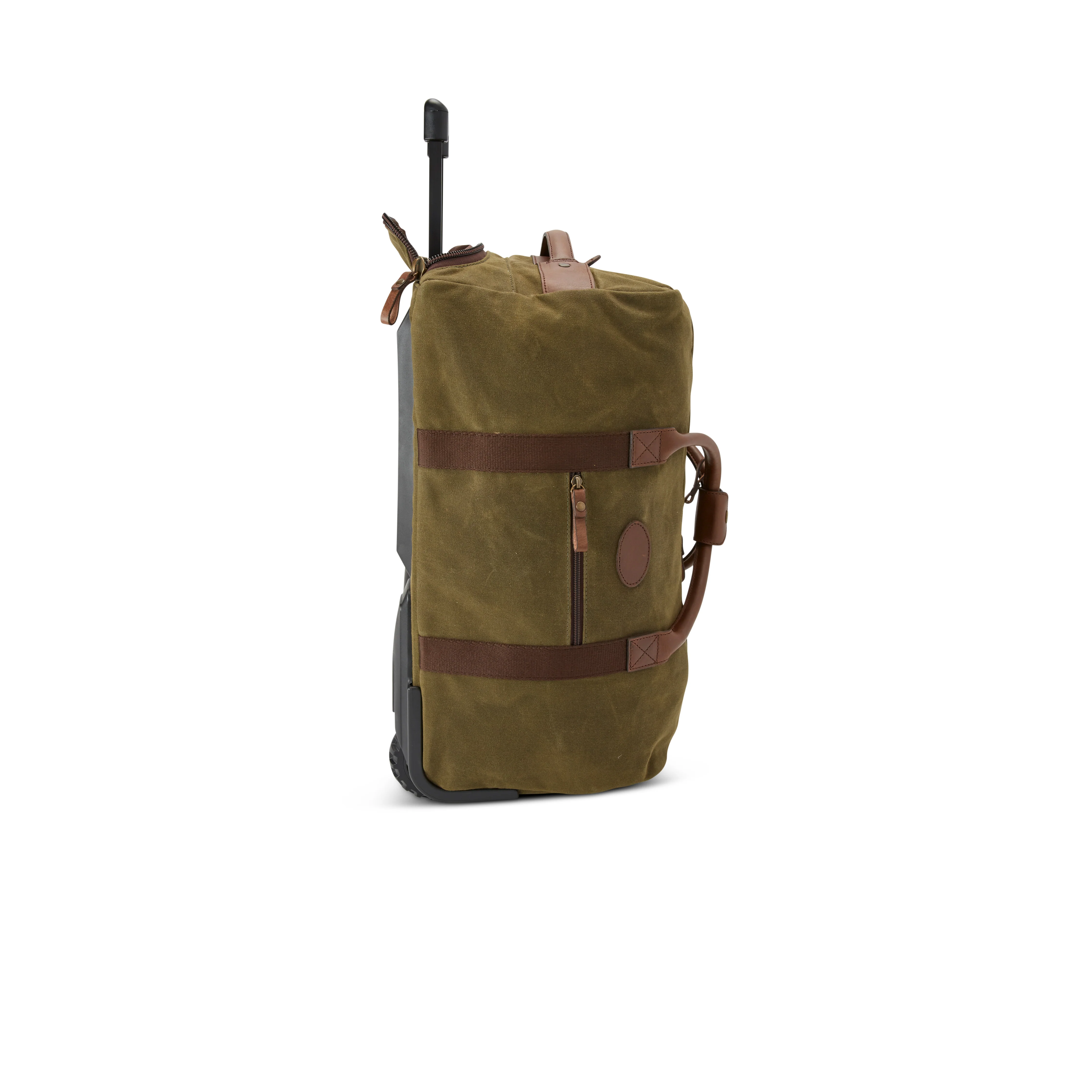 Waxed Canvas Rolling Duffle