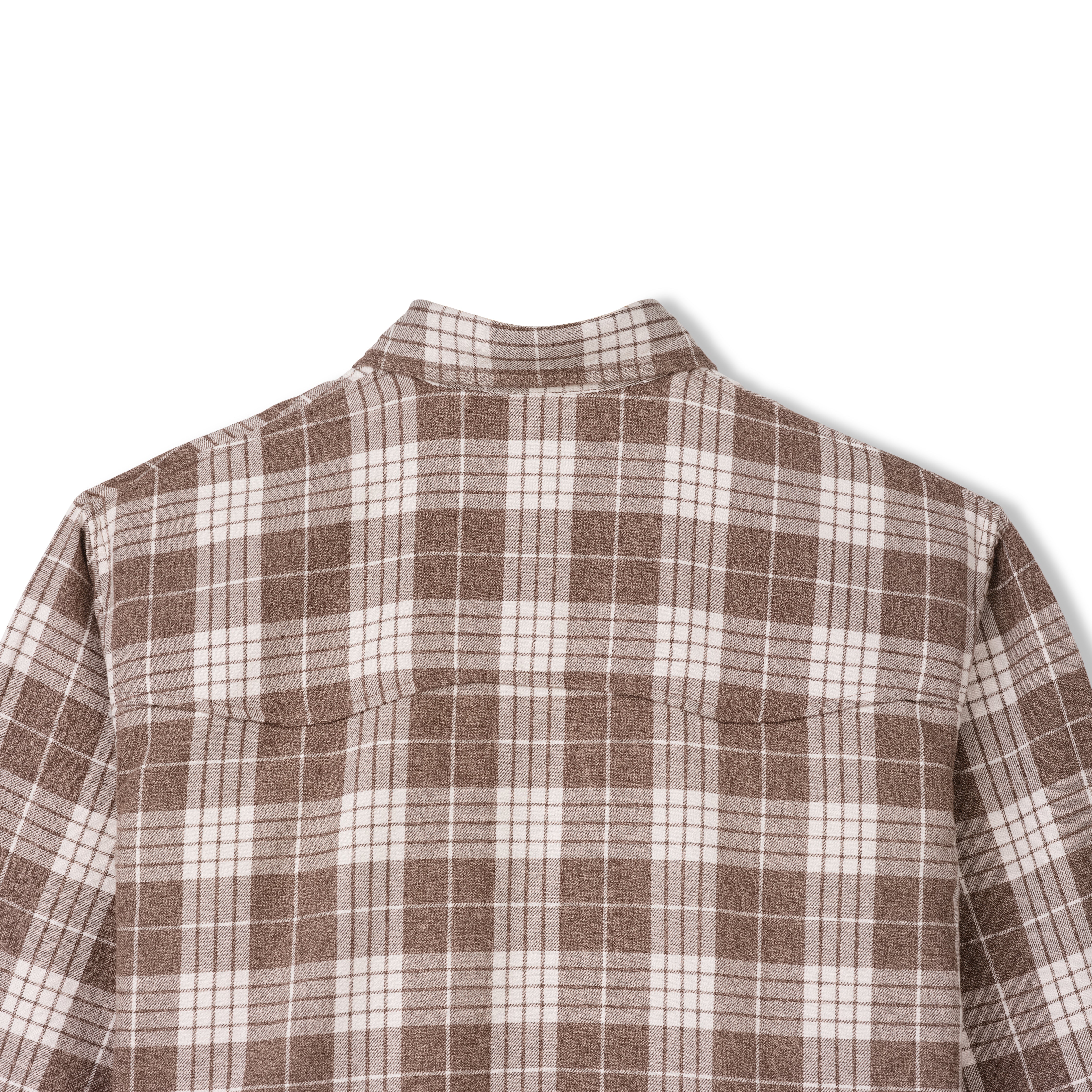 Men’s Two Pocket Ranch Shirt, Flannel - Image 5