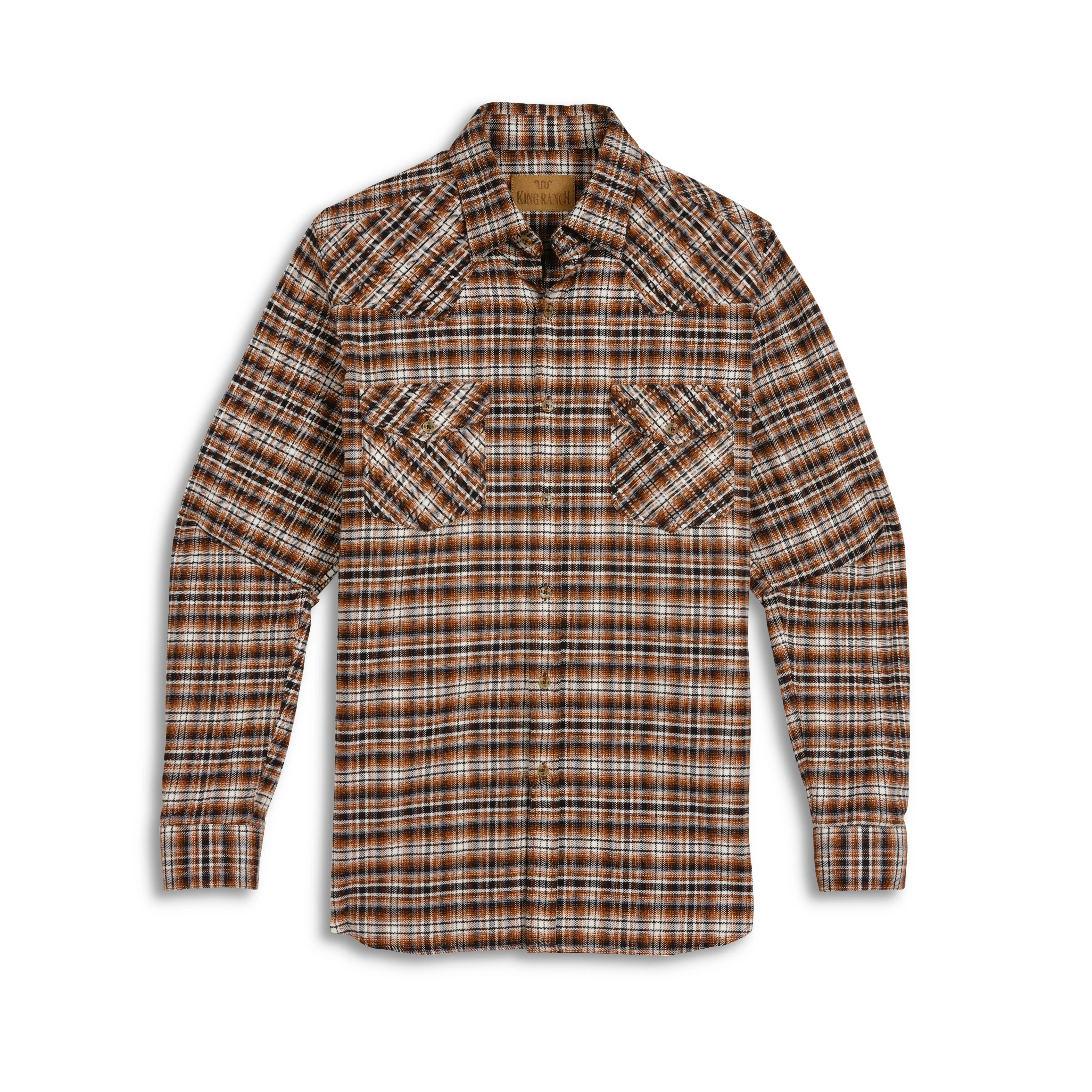 Men's Western Plaid Button Down - Image 3