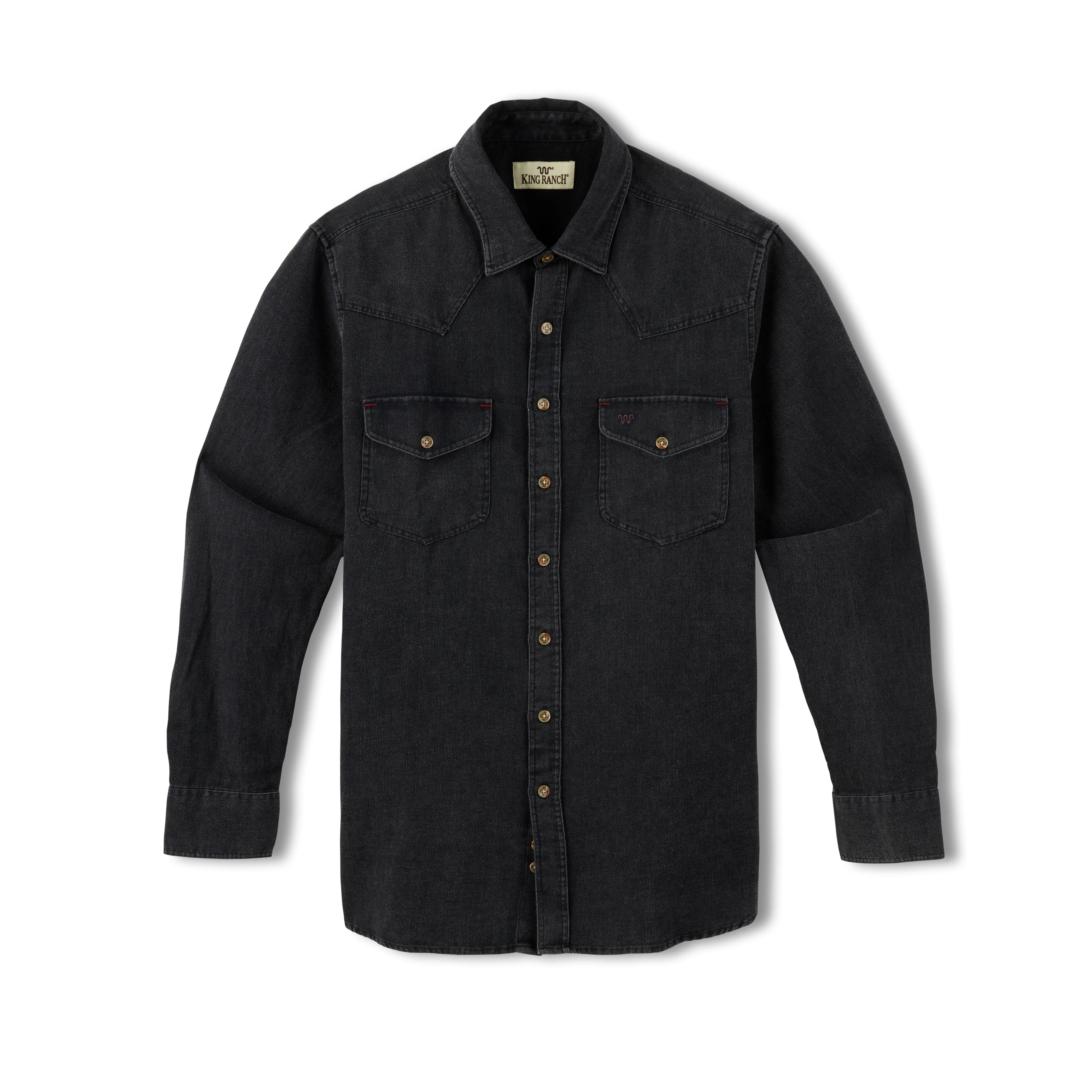 Men's Western Soft Wash Button Down - Image 3