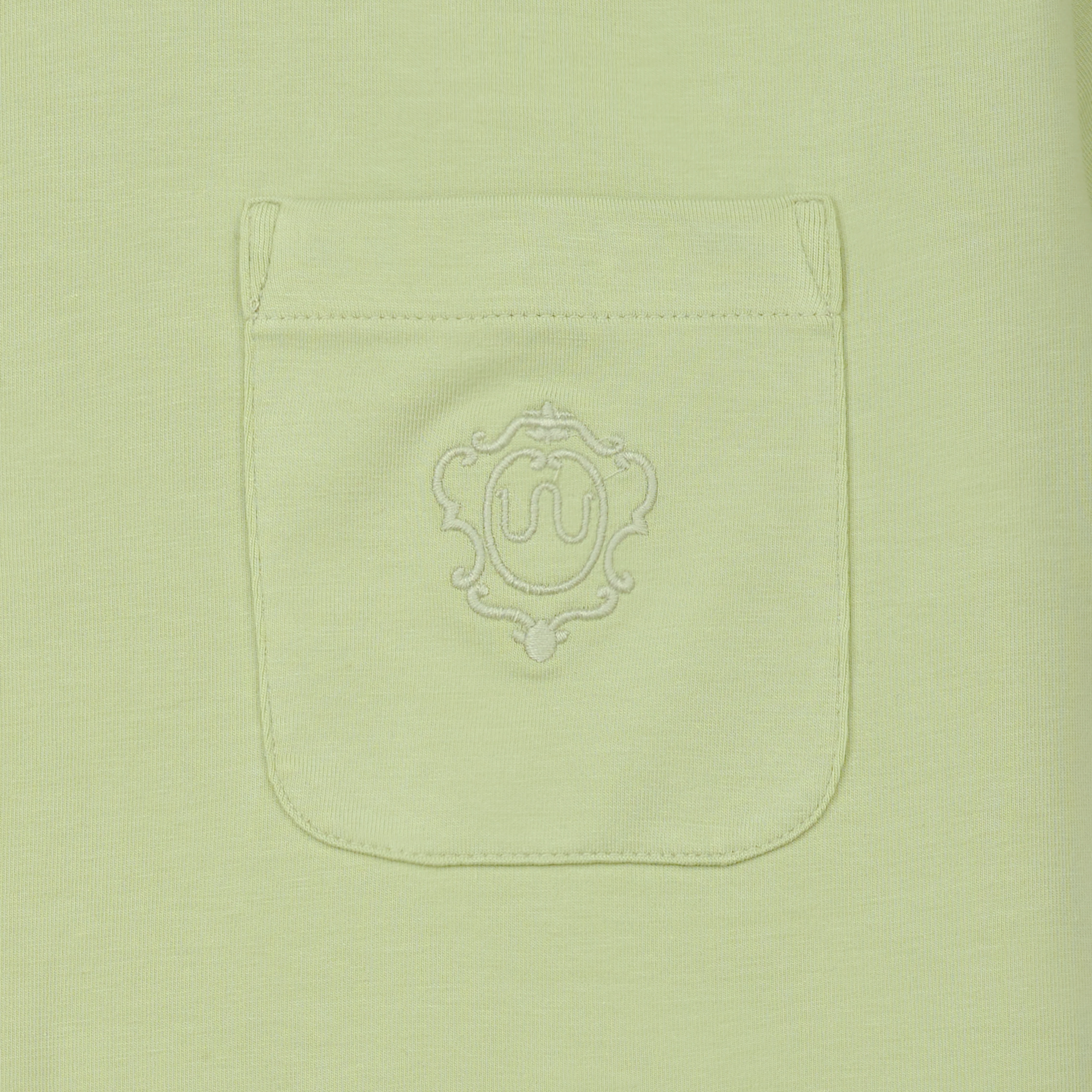 Women's Embroidered Pocket Tee - Image 6