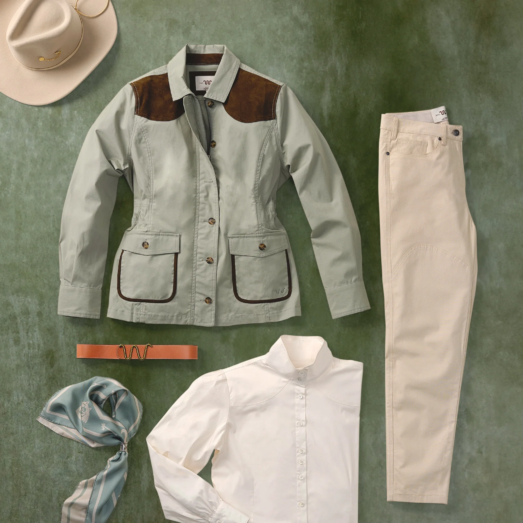 Women's Waxed Cotton Field Jacket - Image 6