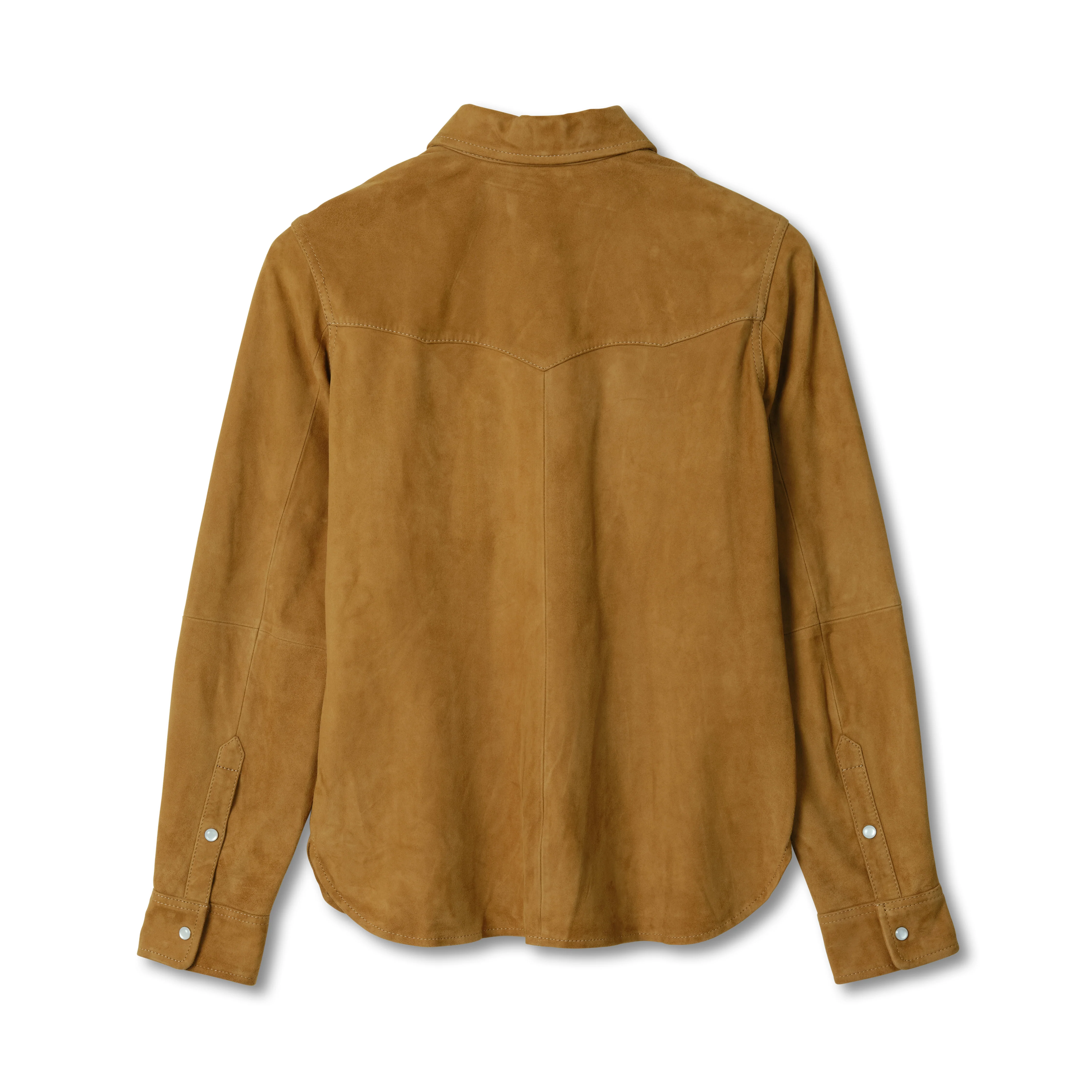 Women's Lightweight Suede Ranch Shirt - Image 3