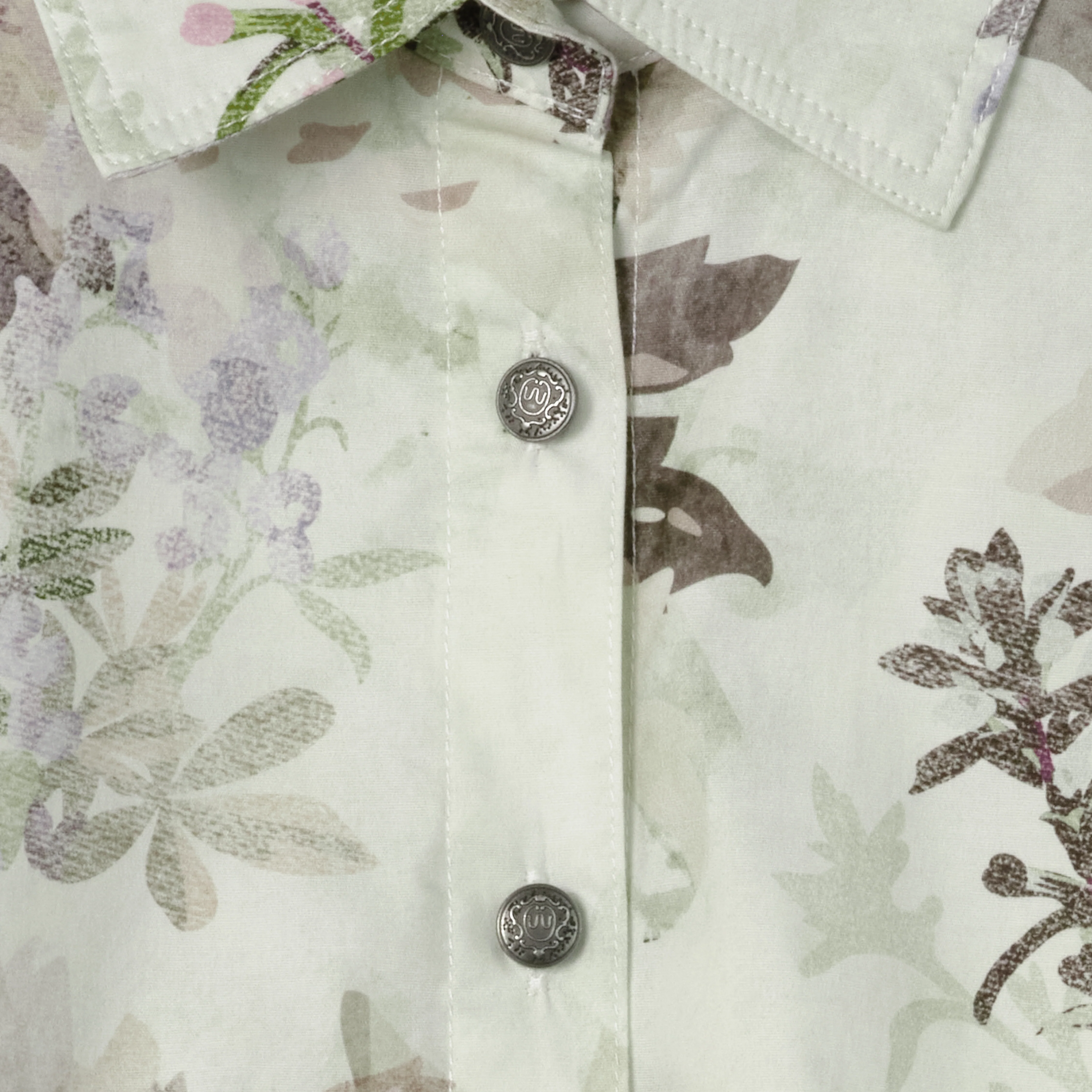Women's Printed Texas Flora Shirt - Image 4