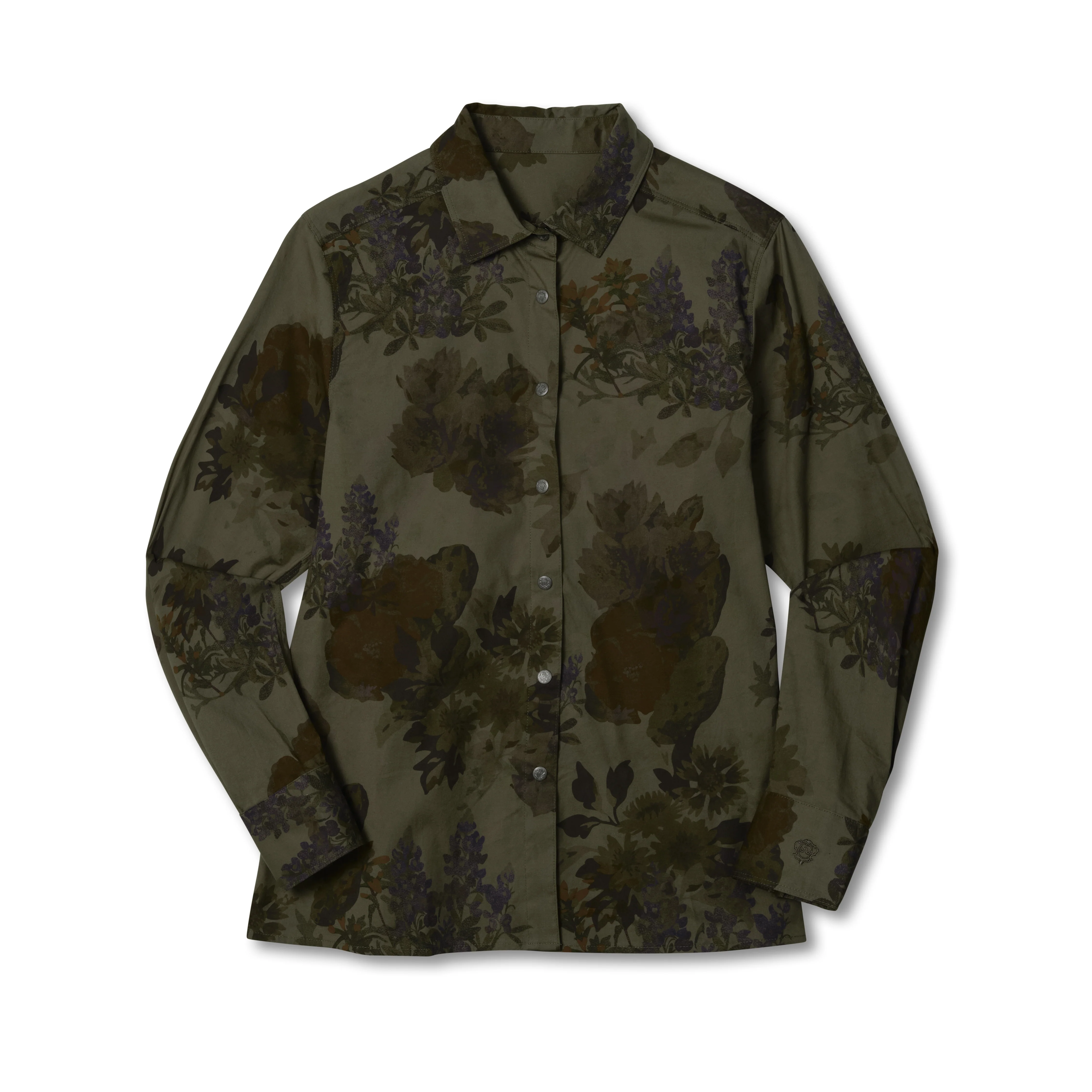 Women's Printed Texas Flora Shirt - Image 7