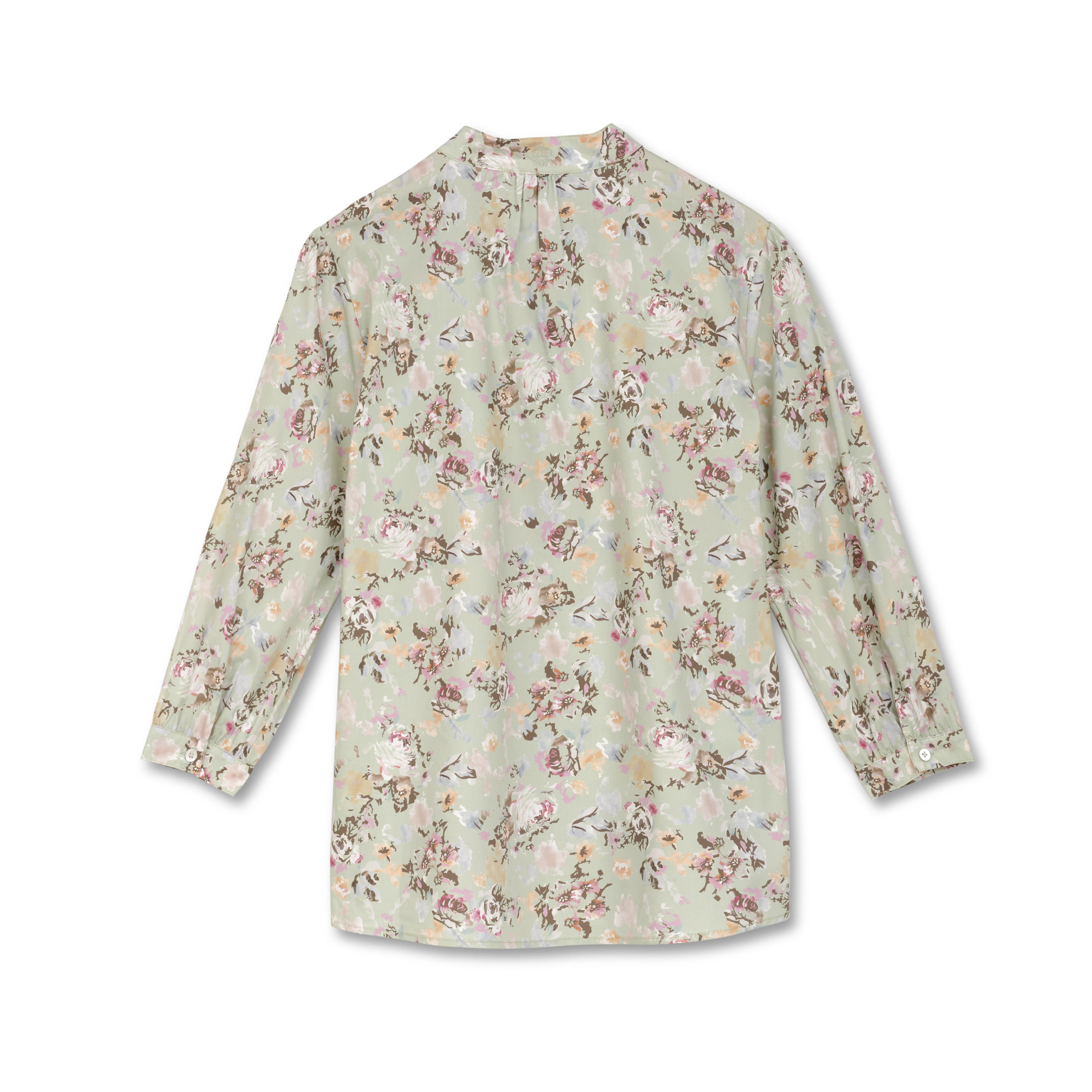 Women's Split Neck 3/4 Sleeve Shirt - Image 2